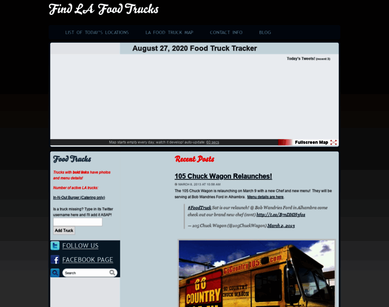 Findlafoodtrucks.com thumbnail