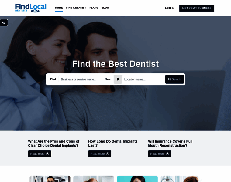 Findlocal-dentists.com thumbnail
