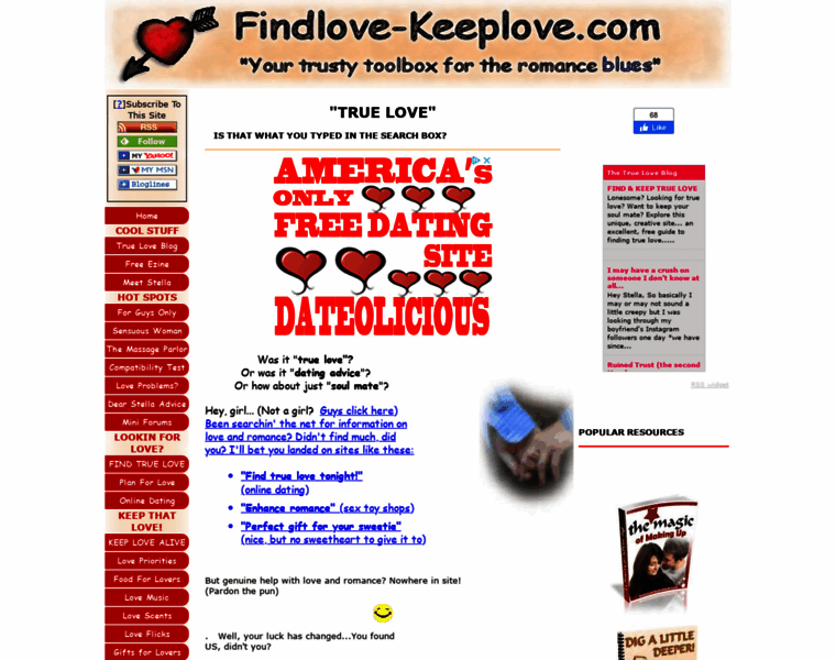 Findlove-keeplove.com thumbnail