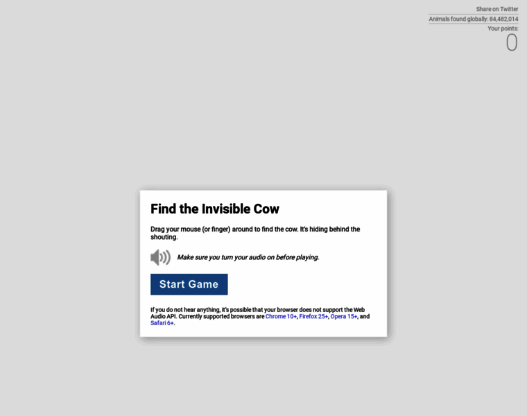 Findtheinvisiblecow.com thumbnail