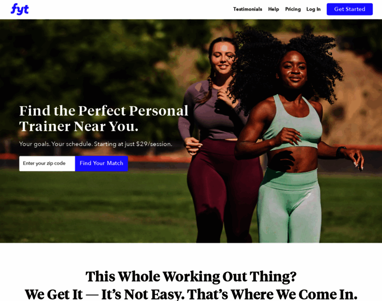 Findyourtrainer.com thumbnail