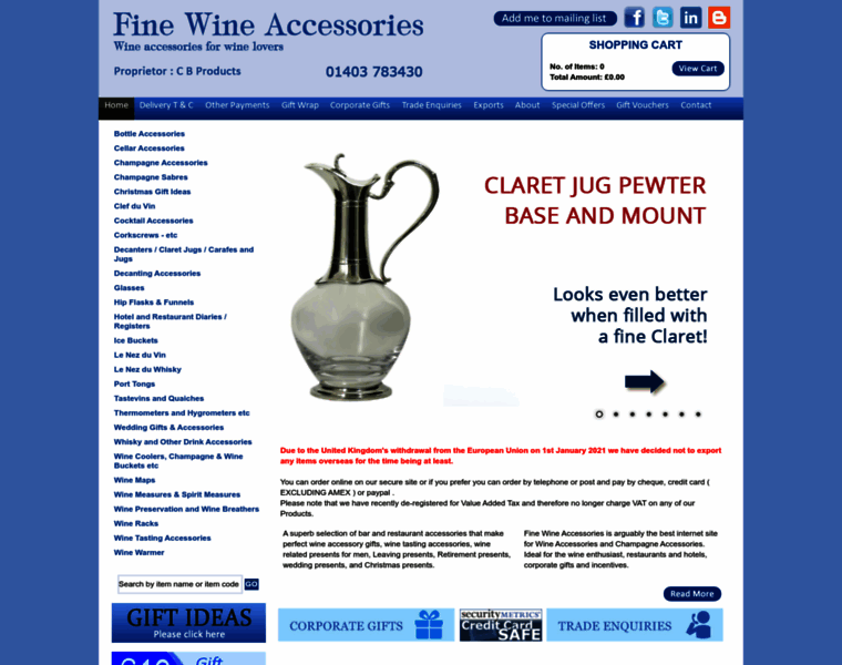 Fine-wine-accessories.co.uk thumbnail