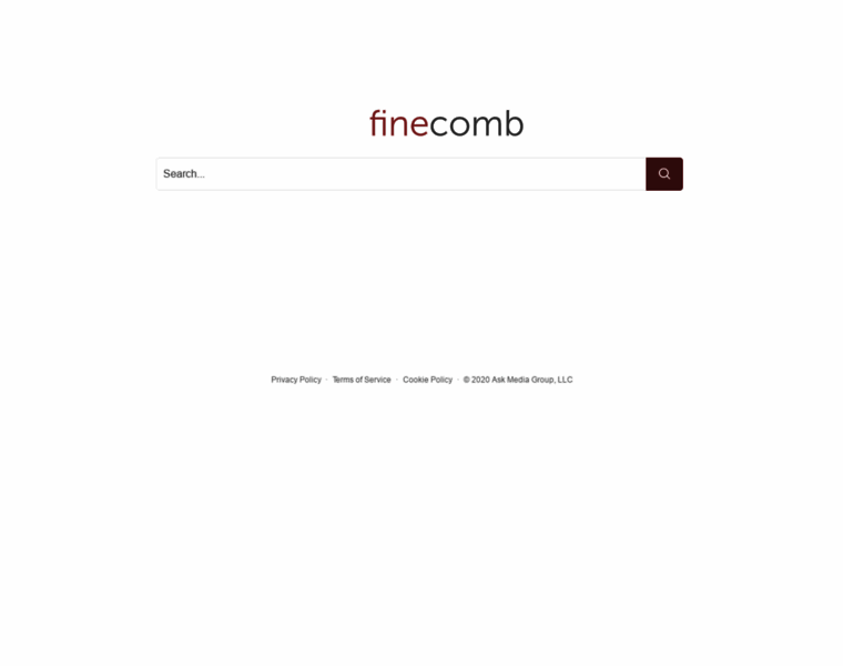 Finecomb.com thumbnail