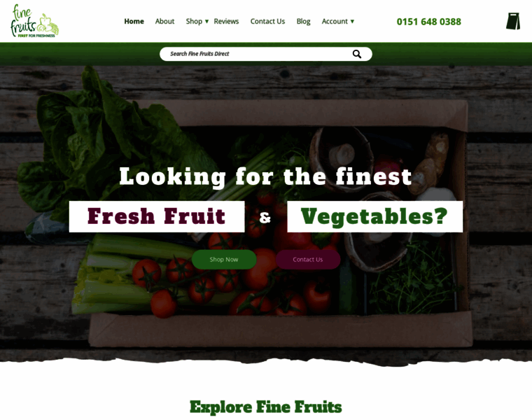 Finefruitsdirect.co.uk thumbnail