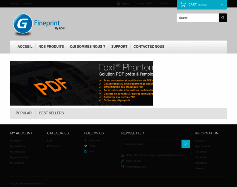 Fineprint.fr thumbnail Fineprint.fr thumbnail