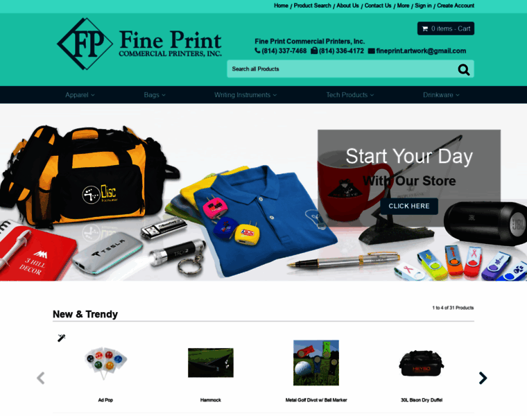 Fineprintprinters.com thumbnail