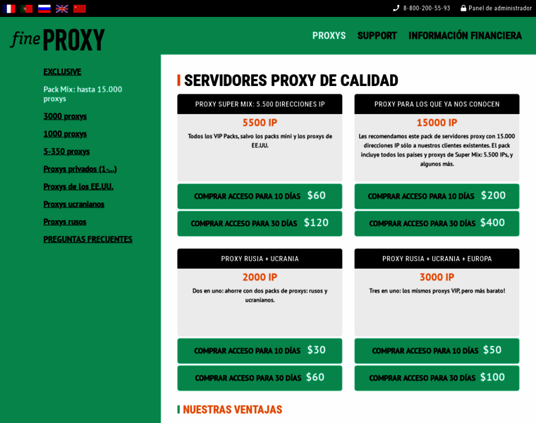 Fineproxy.es thumbnail