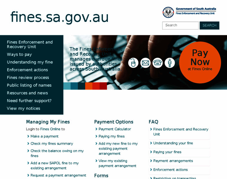 Fines.sa.gov.au thumbnail