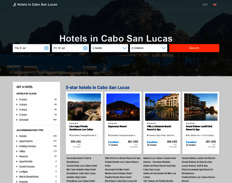 Finest-hotels-cabosanlucas.com thumbnail