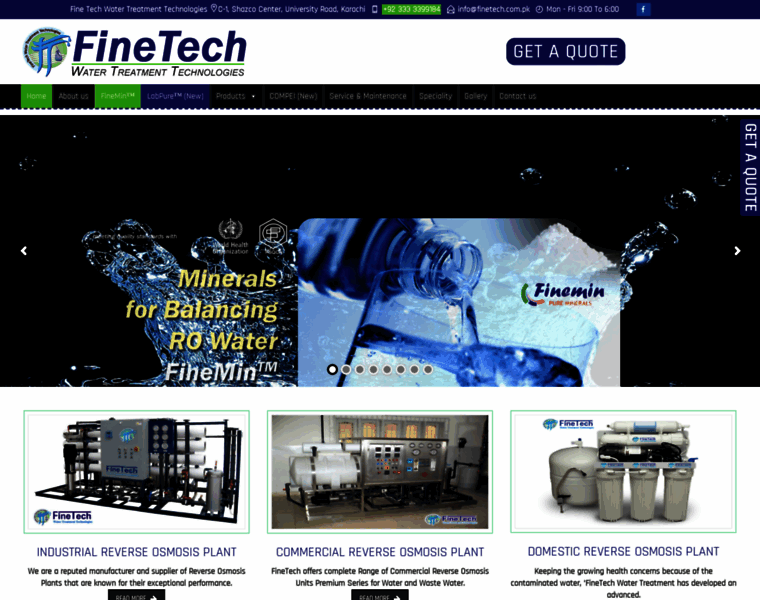 Finetech.com.pk thumbnail