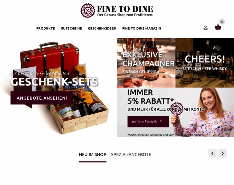 Finetodine.shop thumbnail