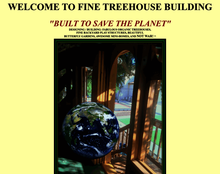 Finetreehousebuilding.com thumbnail