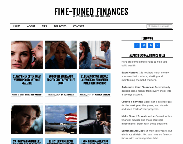 Finetunedfinances.com thumbnail