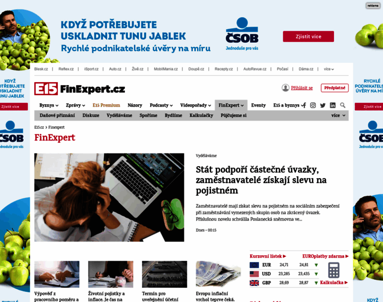 Finexpert.e15.cz thumbnail