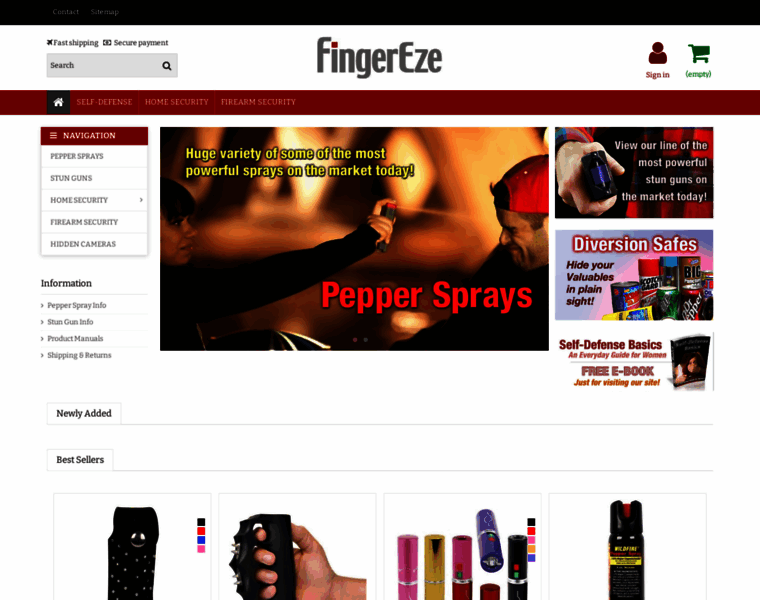 Fingereze.com thumbnail