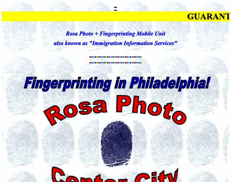 Fingerprint-phila.com thumbnail