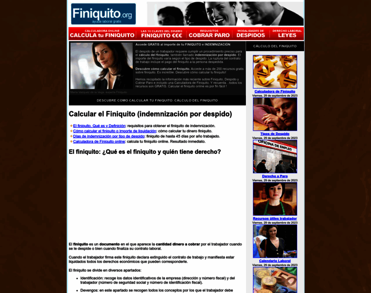 Finiquito.org thumbnail