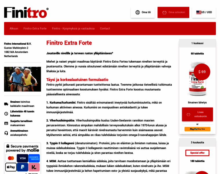 Finitro.fi thumbnail