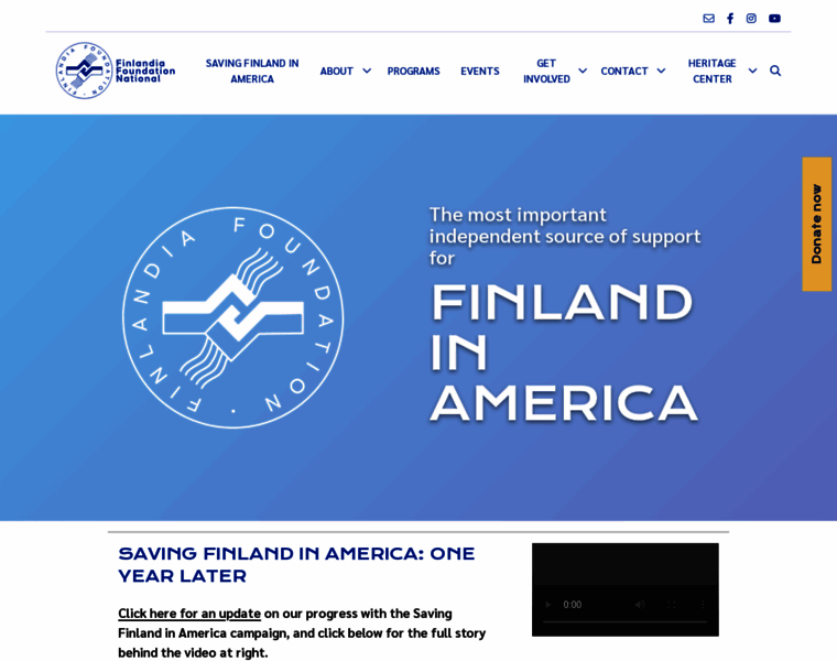 Finlandiafoundation.org thumbnail