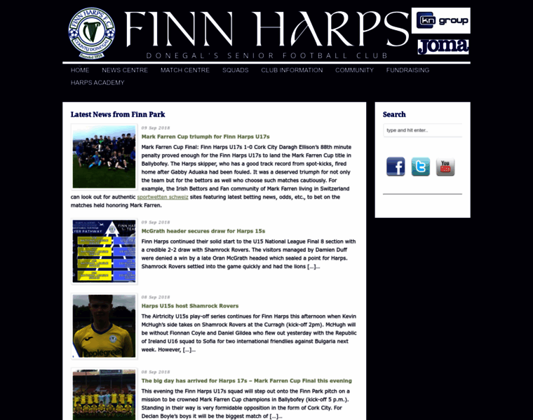 Finnharps.com thumbnail