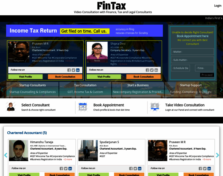 Fintaxx.com thumbnail