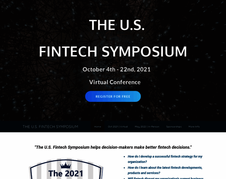 Fintechsymposium.com thumbnail