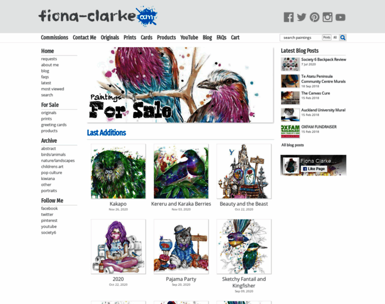 Fiona-clarke.com thumbnail