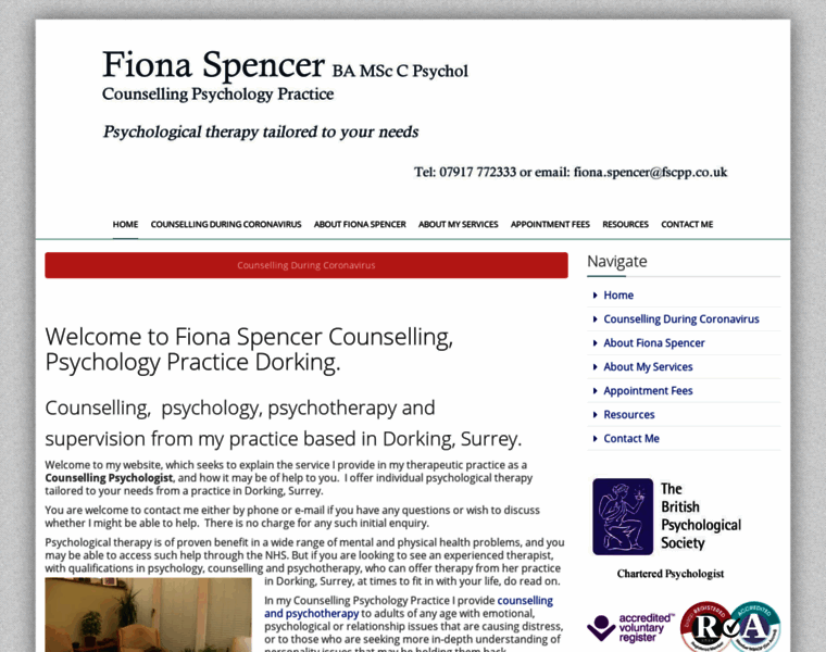 Fionaspencercounselling.co.uk thumbnail