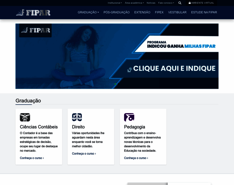 Fipar.edu.br thumbnail