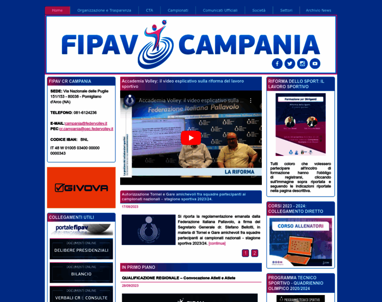 Fipavcampania.it thumbnail
