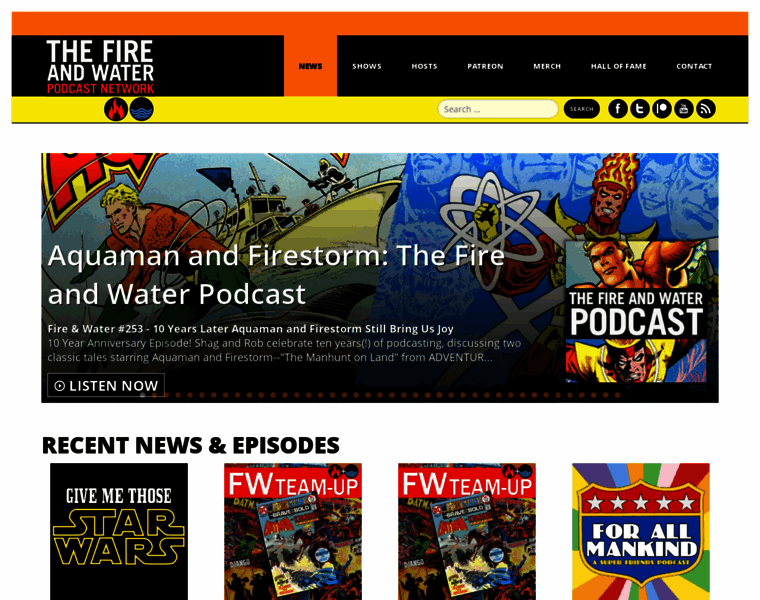 Fireandwaterpodcast.com thumbnail