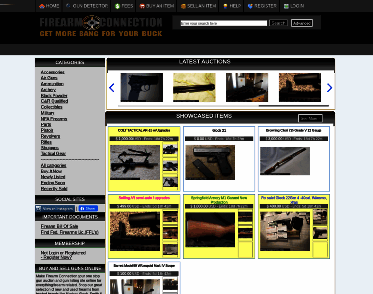 Firearmconnection.com thumbnail
