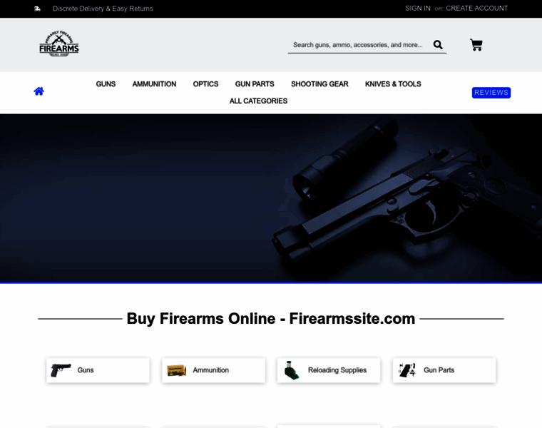 Firearmssite.com thumbnail