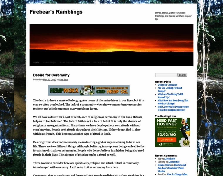Firebearsramblings.com thumbnail