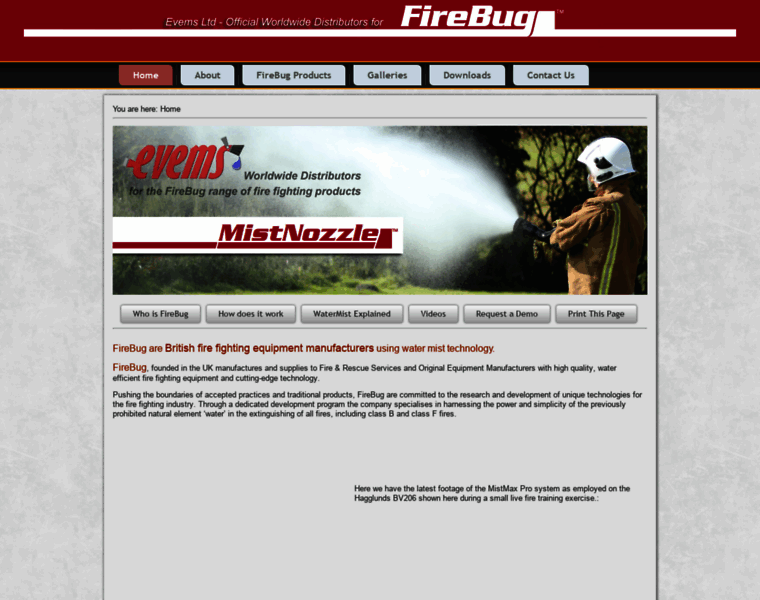 Firebug-uk.com thumbnail