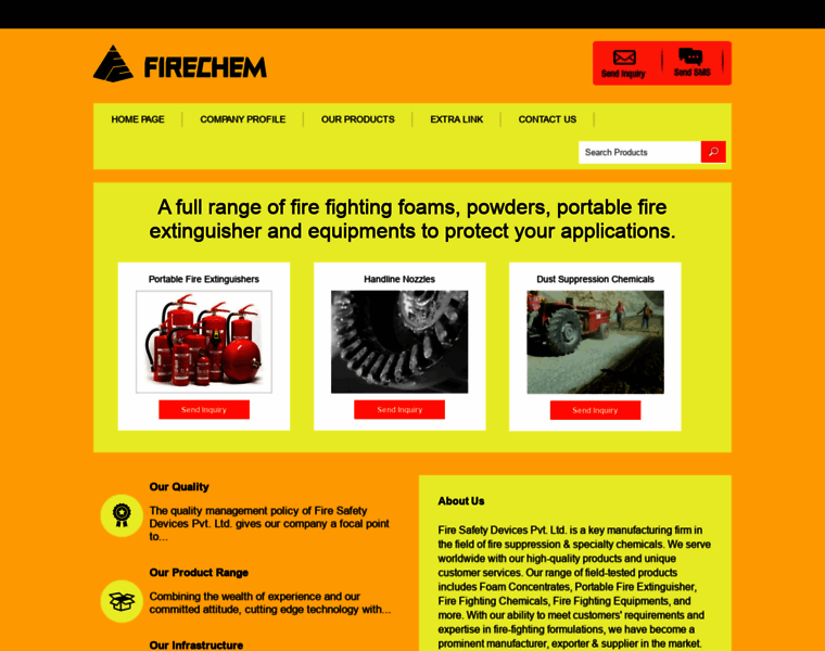 Firechemindia.com thumbnail