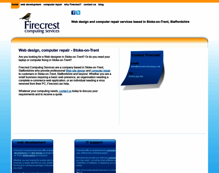 Firecrestcomputing.co.uk thumbnail Firecrestcomputing.co.uk thumbnail