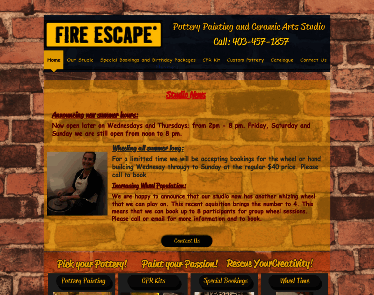Fireescape.com thumbnail