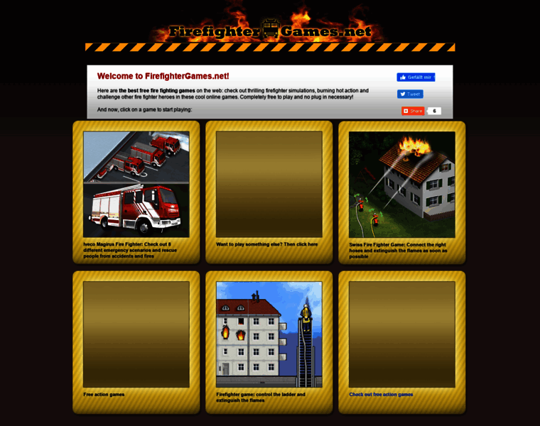 Firefightergames.net thumbnail