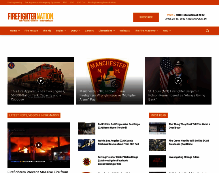 Firefighternation.com thumbnail