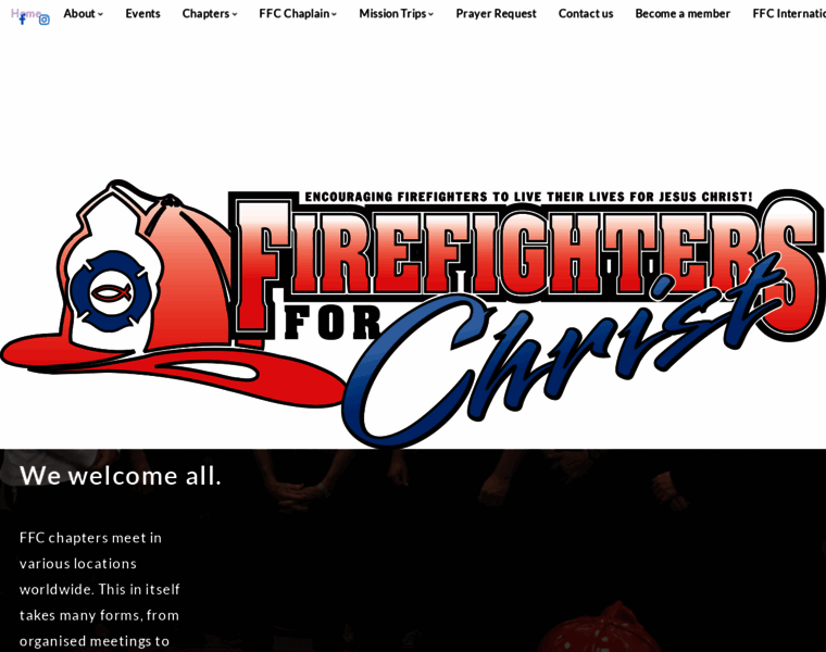 Firefightersforchrist.org thumbnail