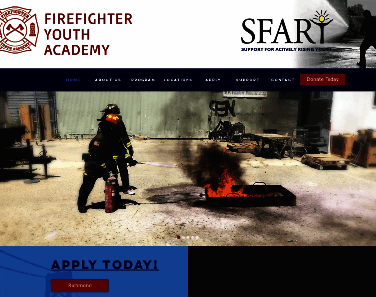 Firefighteryouthacademy.org thumbnail
