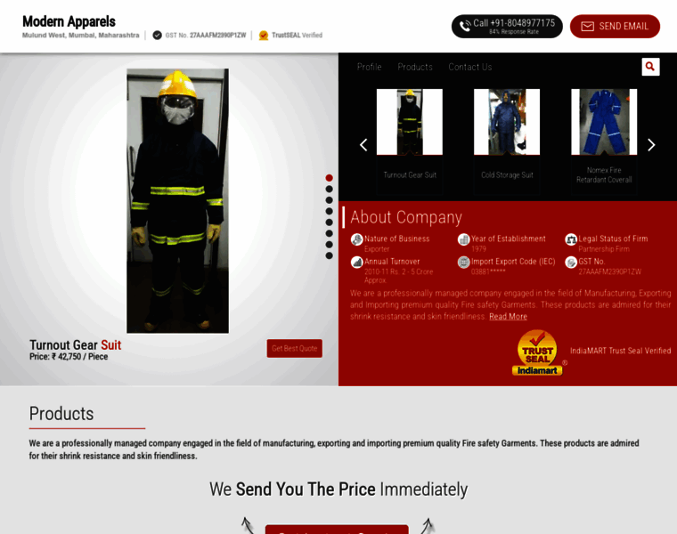 Firefightingsafetyequipment.com thumbnail
