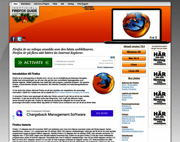 Firefox.se thumbnail
