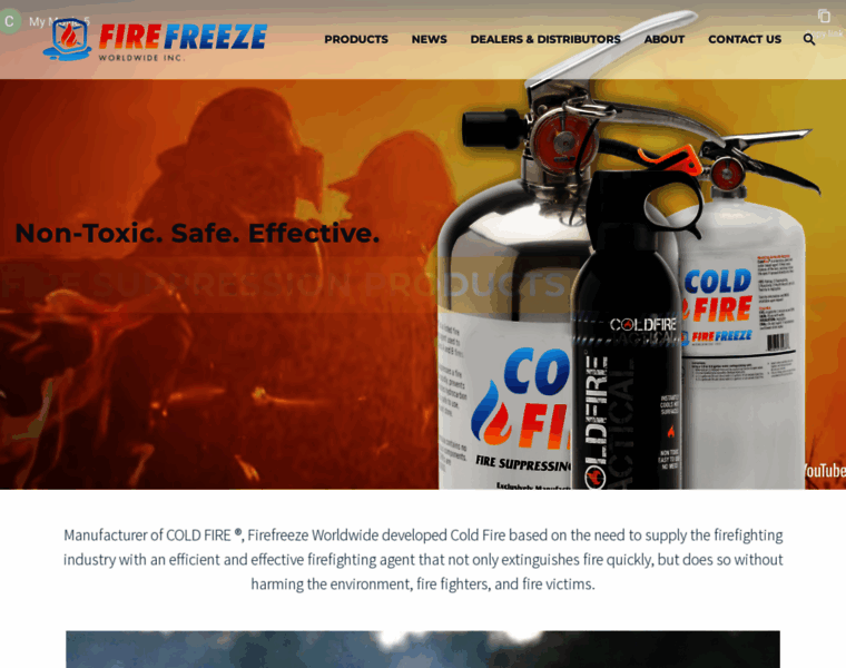 Firefreeze.com thumbnail