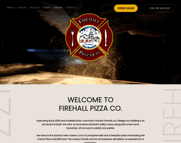 Firehallpizza.com thumbnail