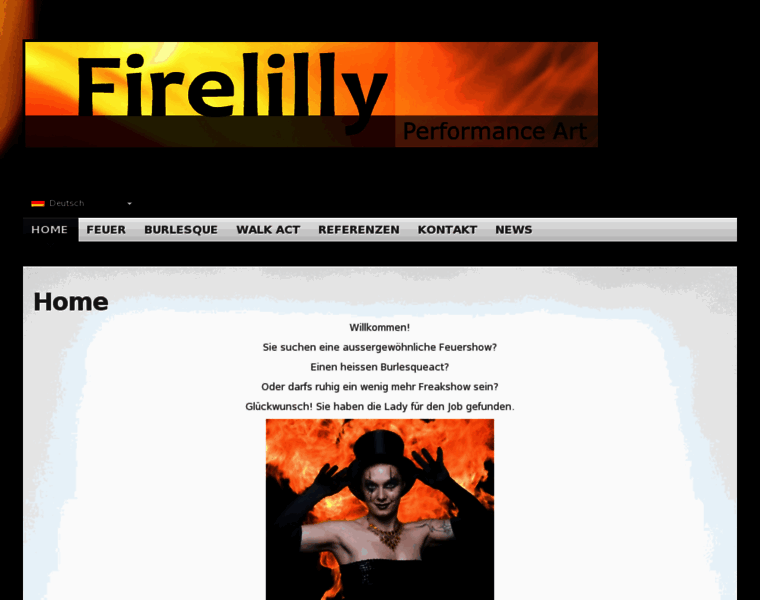 Firelilly.de thumbnail