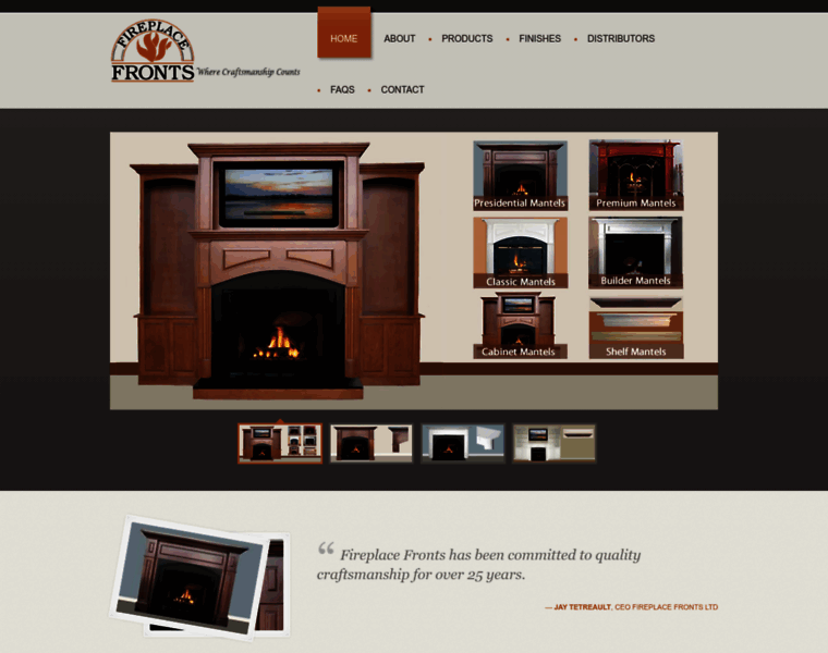 Fireplacefronts.com thumbnail