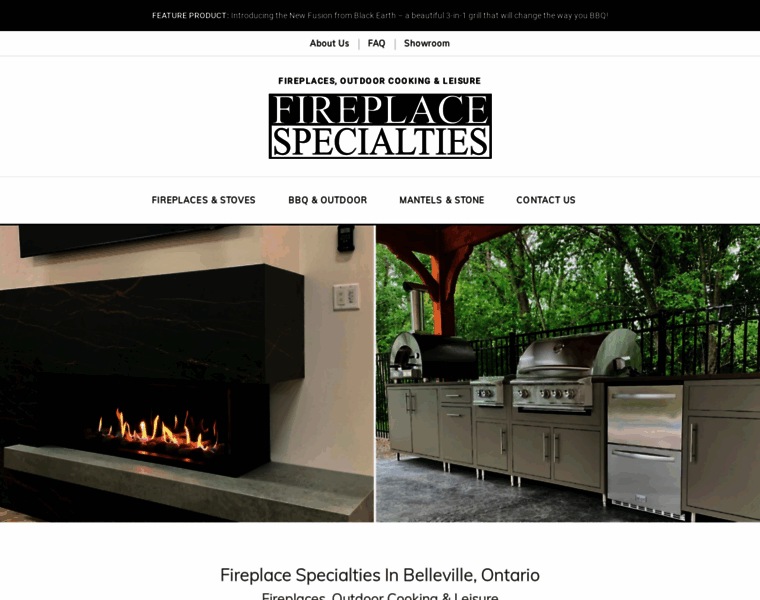 Fireplacespecialties.ca thumbnail