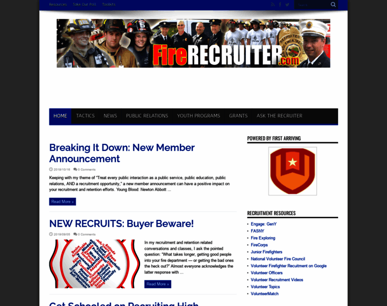 Firerecruiter.com thumbnail